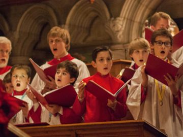 The Men and Boys Choir at Trinity New Haven